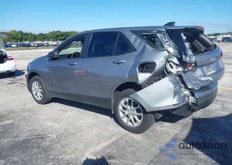 2023 Chevrolet Equinox Fwd Ls z USA, uszkodzony, nr VIN 3GNAXHEGXPL165854